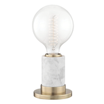 Product Image 1 for Asime 1 Light Table Lamp With A Marble Base from Mitzi