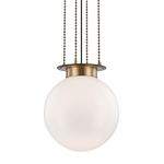 Product Image 1 for Gunther 1 Light Large Pendant from Hudson Valley