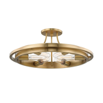 Product Image 1 for Chambers 6 Light Flush Mount from Hudson Valley