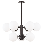 Product Image 1 for Paige 9 Light Chandelier from Mitzi