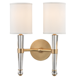 Product Image 1 for Volta 2 Light Wall Sconce from Hudson Valley