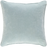 Safflower Sea Foam Velvet Pillow  image 2
