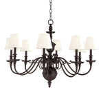 Product Image 1 for Charleston 8 Light Chandelier from Hudson Valley