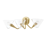 Product Image 2 for Isabella 3 Light Wall Sconce from Mitzi
