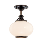 Product Image 1 for Canton 1 Light Semi Flush from Hudson Valley