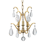 Product Image 1 for Crawford 3 Light Semi Flush/Pendant from Hudson Valley