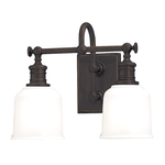 Product Image 1 for Keswick 2 Light Bath Bracket from Hudson Valley