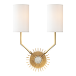 Product Image 1 for Borland 2 Light Wall Sconce from Hudson Valley