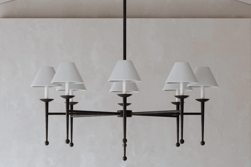 Trending: Heritage Luxe Chandeliers