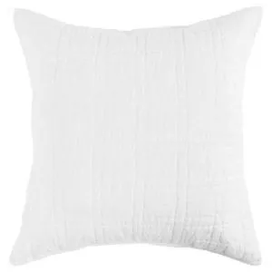 Product Image 1 for Hailee 100% Cotton White Euro Sham with Silvadur Tech from Classic Home Furnishings