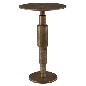 Product Image 1 for Descend Gold Accent Table from Uttermost