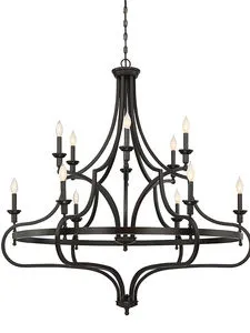 Product Image 1 for Shields 12 Light Chandelier from Savoy House 