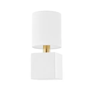 Product Image 1 for Joey White Wall Sconce from Mitzi