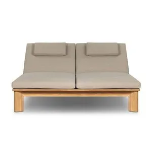 Product Image 1 for Sterling Ibiza Mole Outdoor Double Chaise from Four Hands
