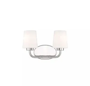 Product Image 1 for Capra Polished Nickel 2 Light Bath from Savoy House 