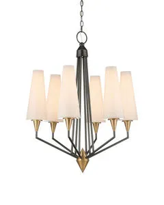 Product Image 1 for Hennin Chandelier from Currey & Company
