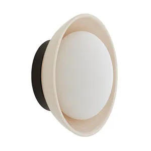 Product Image 3 for Glaze Small Ivory Stained Ceramic Sconce from Arteriors