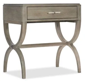 Product Image 1 for Affinity Veneer Grey Oak Leg Nightstand from Hooker Furniture