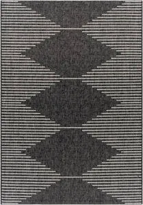 Product Image 1 for Eagean Charcoal Indoor / Outdoor Rug from Surya