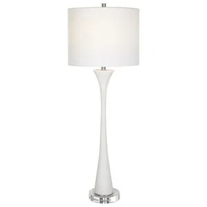 Product Image 1 for Fountain White Marble Buffet Lamp from Uttermost