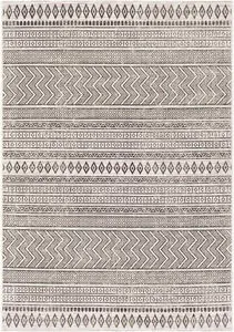Product Image 1 for Eagean Gray / Black Indoor / Outdoor Rug from Surya