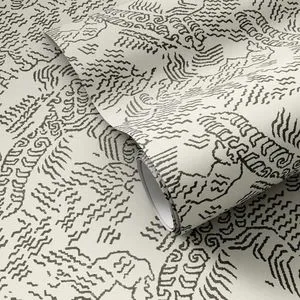 Product Image 1 for Balkan Olive Wallpaper from Four Hands