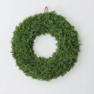 Product Image 1 for Arthur Green Cedar Wreath from Sullivans