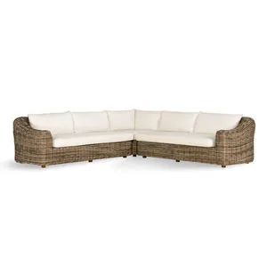 Product Image 1 for Messina Outdoor 3 Piece Sectional from Four Hands