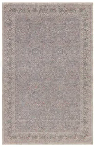 Product Image 1 for Artesia Traditional Floral Taupe/ Light Gray Rug - 18" Swatch from Jaipur 