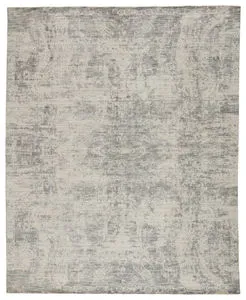 Product Image 1 for Lizea Handmade Abstract Ivory/ Gray Rug from Jaipur 