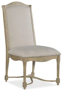 Product Image 1 for Ciao Bella Upholstered Back Naural Side Chair from Hooker Furniture
