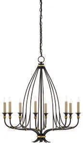Product Image 1 for Folgate Chandelier from Currey & Company