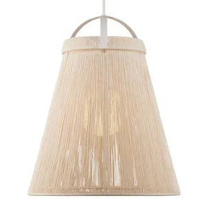 Product Image 1 for Parnell White Pendant from Currey & Company