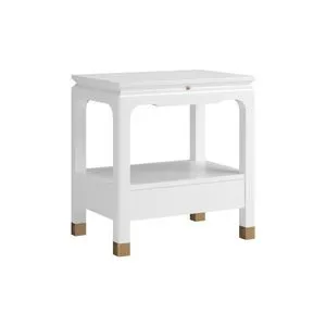 Product Image 1 for Eave Bedside Uplifting White Table from A.R.T. Home Furnishings