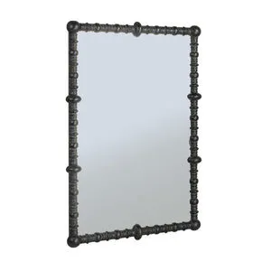 Product Image 1 for Westwood Black Beaded Mirror from Creative Co-Op