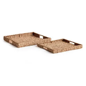 Product Image 1 for Seagrass Rectangular Trays, Set of 2 from Napa Home And Garden