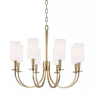 Product Image 1 for Mason 8 Light Chandelier from Hudson Valley