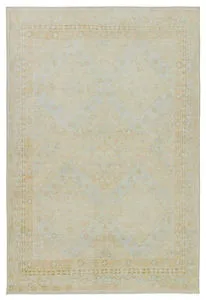 Product Image 1 for Winn Trellis Blue/ Green Rug from Jaipur 