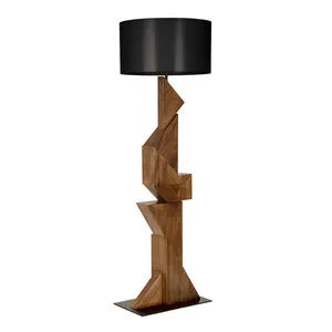 Product Image 2 for Enigma I Floor Lamp with Shade from Noir