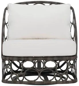 Product Image 1 for Bali Outdoor Brown Woven Swivel Chair from Bernhardt Furniture