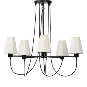 Product Image 1 for Webster Jet Black Chandelier from Four Hands