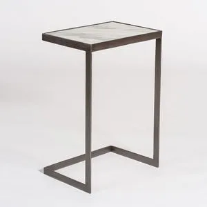 Product Image 1 for Laguna Burnished Riviera Steel Accent Table from Alder & Tweed