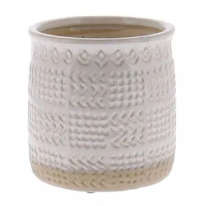 Product Image 1 for Cheyenne Cachepot, Ceramic   White from Homart