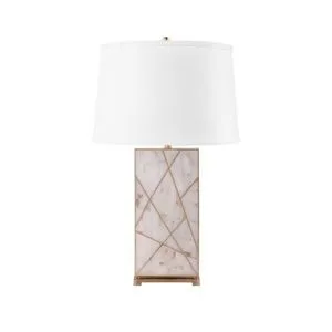 Product Image 1 for Elgin Geometric White Marble Lamp from Villa & House
