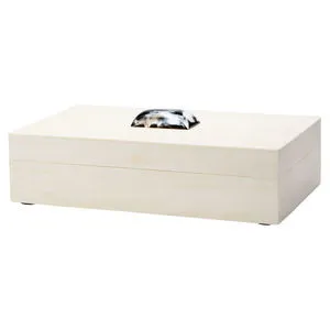 Product Image 1 for Constante Large Rectangle Box  Horn Accent from Jamie Young