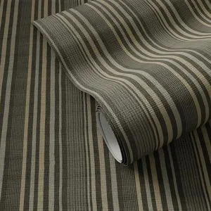 Product Image 1 for Stripe Grasscloth Wallpaper by FH Art Studio from Four Hands