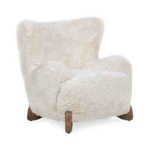 Product Image 1 for Riya Upholstered Plush Accent Chair from Classic Home