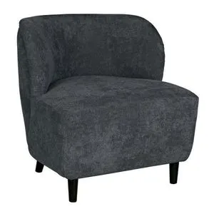 Product Image 9 for Laffont Chair with Grey Fabric from Noir