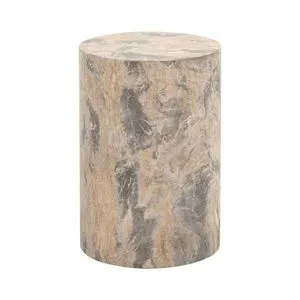 Product Image 1 for Pillar Sandstorm Marble Concrete Accent Table from Essentials for Living