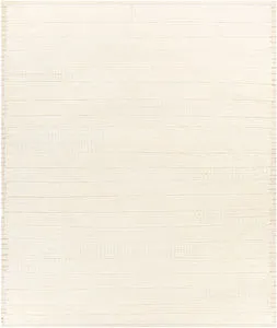 Product Image 1 for Khyber Hand-Knotted Wool Cream Rug - 8' x 10' from Surya